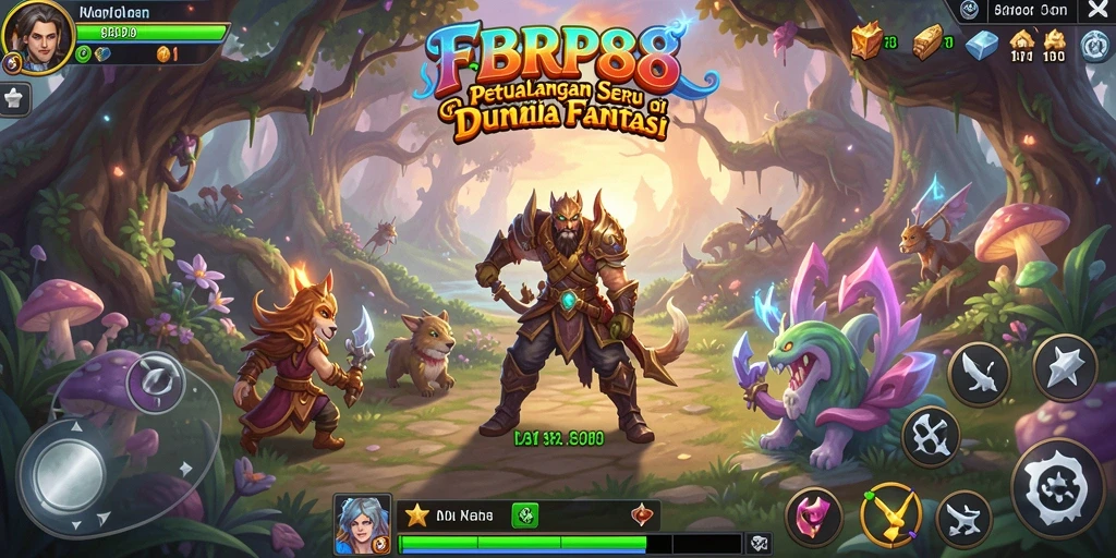 Tangkapan layar dari gameplay FBRP88 yang penuh petualangan.