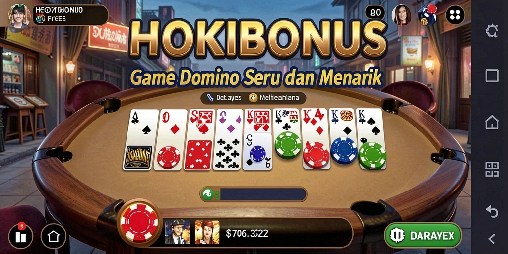 Screenshot gameplay HOKIBONUS yang menarik dan mendebarkan.