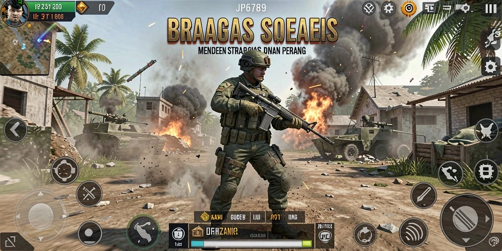 Tangkapan layar game JP6789 menampilkan strategi yang seru dan intens.