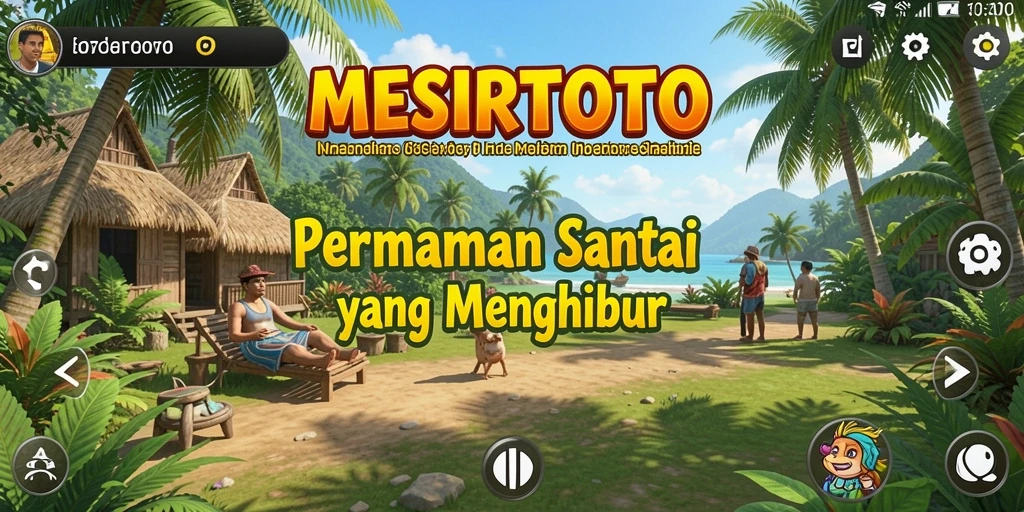 Tangkapan layar menunjukkan momen menghibur dalam bermain MESIRTOTO.