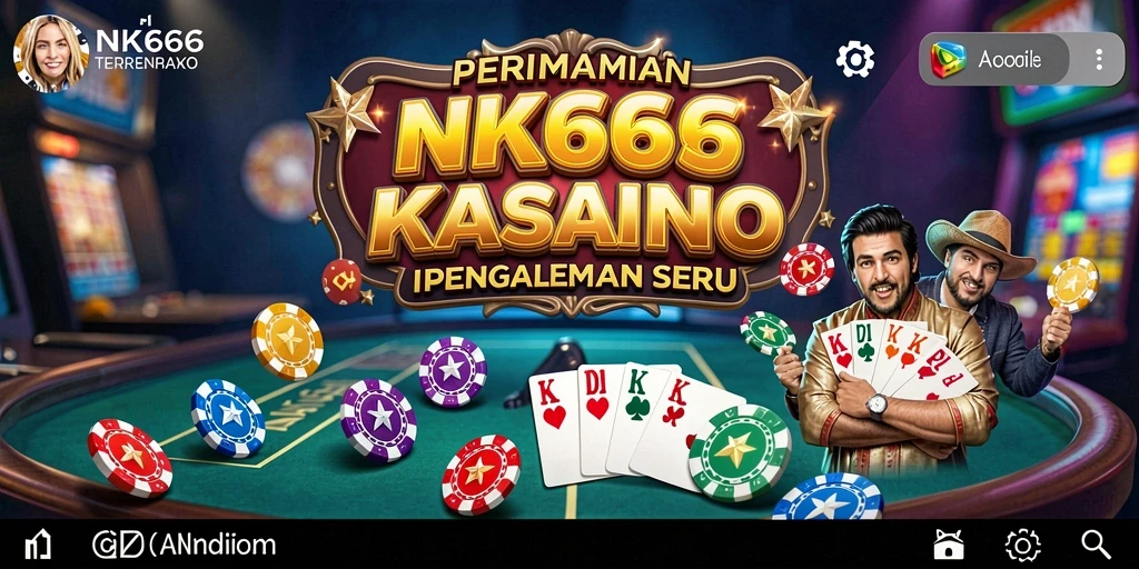 Tampilan menarik dalam gameplay NK666 yang penuh aksi Kasino.