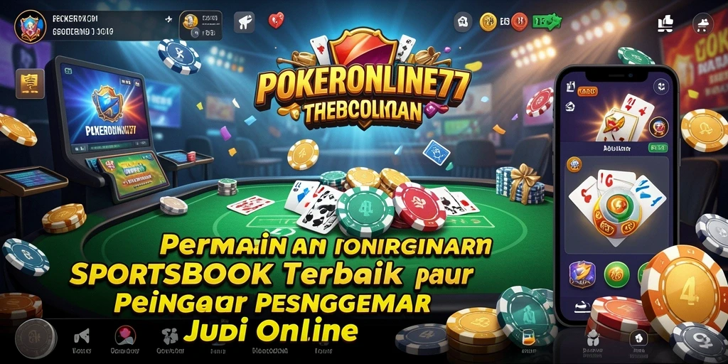 Tampilan screenshot utama dari POKERONLINE77 menampilkan pengalaman taruhan yang mengasyikkan.
