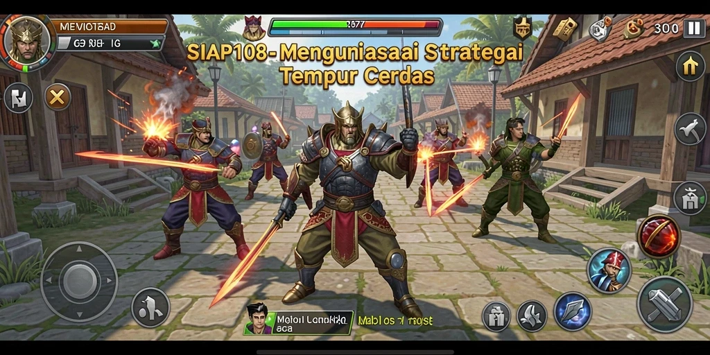 Screenshot SIAP108 menampilkan gameplay strategis yang mendebarkan.