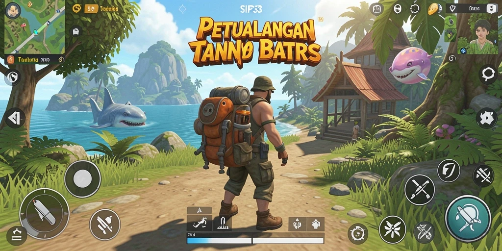 Tampilan gameplay SIP33 yang menawan di dunia terbuka.