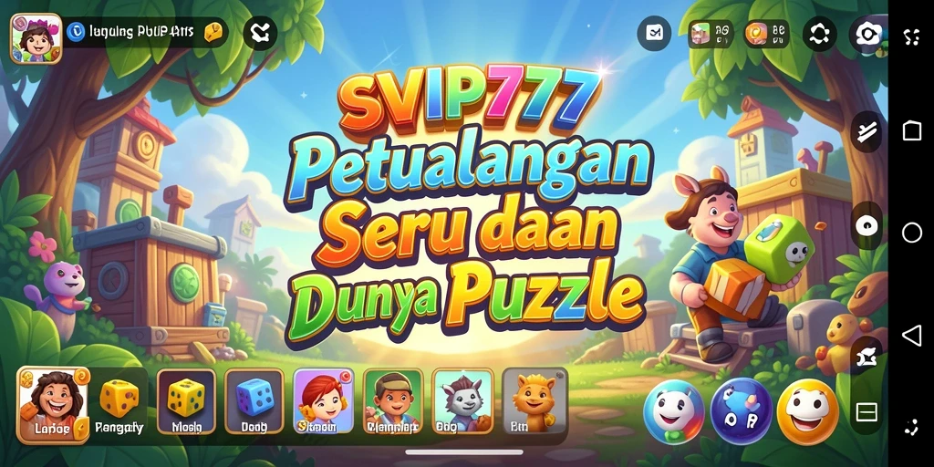 Screenshot gameplay SVIP777 menampilkan tantangan Puzzle yang menarik.
